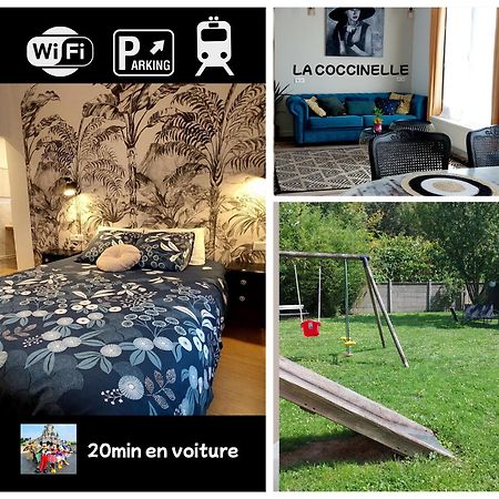 La Coccinelle, Votre Oasis Entre Paris-Disney Ozoir-la-Ferrière Extérieur photo