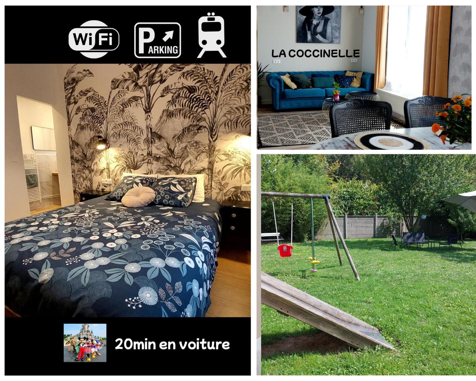 La Coccinelle, Votre Oasis Entre Paris-Disney Ozoir-la-Ferrière Extérieur photo